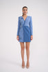 Embrodiery Detailedton Sur Ton Jacket Dress